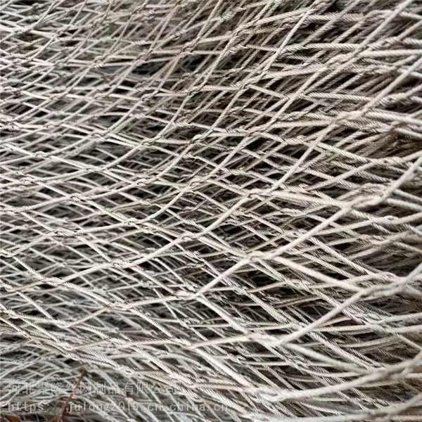 Stainless Steel Wire Rope Construction Decoration Climbing Woven Enclosure Zoo Fence Safety Net Cable Mesh photo-5