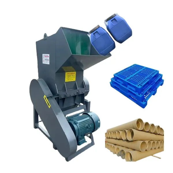 PQ Series Plastic Crusher 200-2000kg/h for Recycling PET Bottles & Plastic Barrels