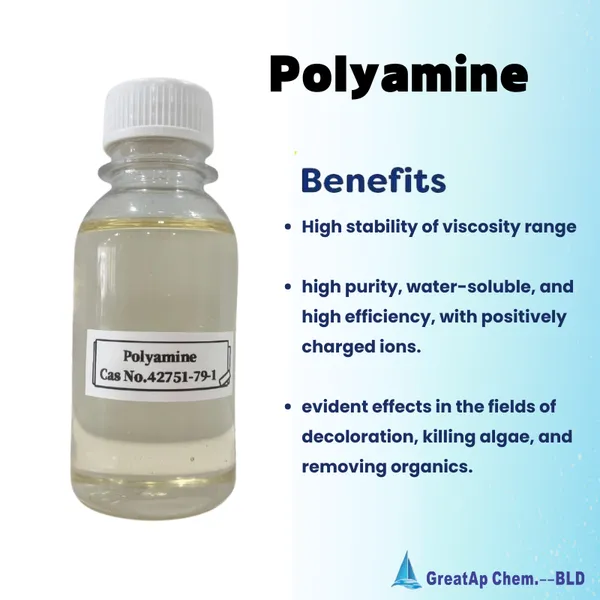 42751-79-1 Poly (dimethylamine-co-epichlorohydrin-co-ethylene) Super Floc Busan 1157 Water Treatment Polyamine Alcomer 7199