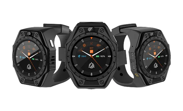 4G Smart tamper proof GPS tracking watch for prisoner community correction bracelet/wristband