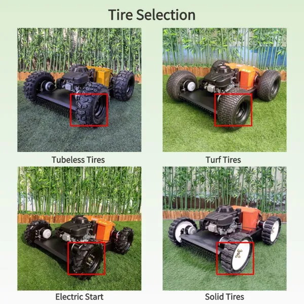VIGORUN VTW550-90 Industrial Petrol Rotary Blade Lawn Mower Cheap Price 4-Stroke 224CC Engine Maintenance-free photo-2