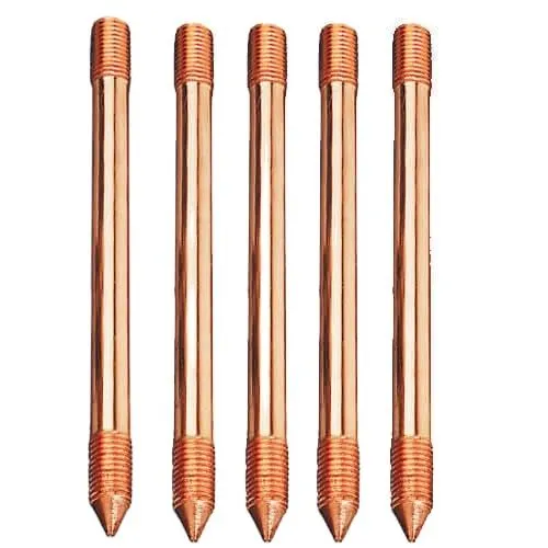 Copper Ground Rod 2.5m Length for Industrial and Utility Grounding Networks photo-2