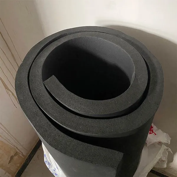 Self-adhesive Rubber Foam Insulation Board Household Drain Pipe Soundproofing Cotton photo-2