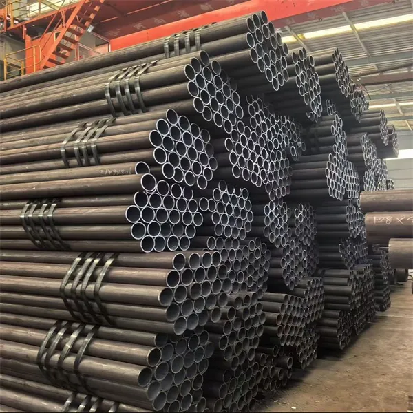 Honed Precision Seamless Steel Tube Hydraulic Cylinder Pipe Cold Drawn Seamless Tubing photo-2