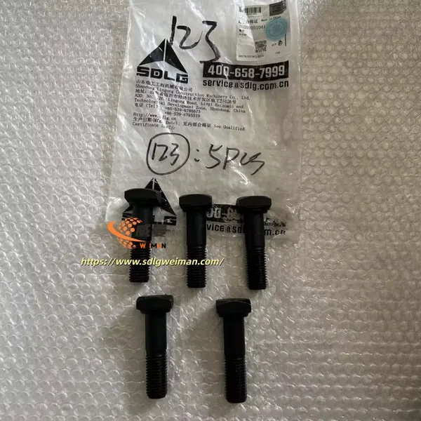 TORNILLO ORIGINAL SDLG 26200001041 APLICABLE PARA MOTONIVELADOR SDLG G9180 G9190 G9200