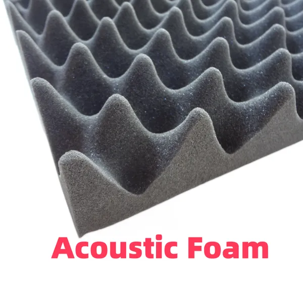Acoustic Foam Sound Absorbing Panel Fire Retardant PU Foam for Studio KTV Office Wall Echo Reduction