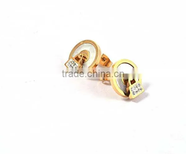 Golden Earring Designs for Women Lock Earrings photo-3