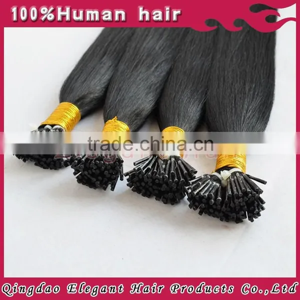 New Arrival Top Quanlity Silky Straight Double Drawn 2g Strands i Tip Hair Extensions photo-5