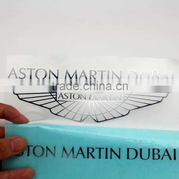Customize Glossy Silver Adhesive Bike Sticker Decal photo-2
