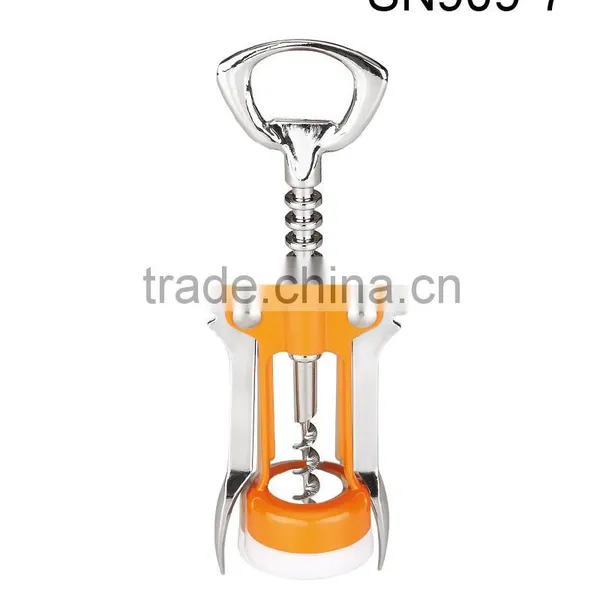 Zinc Alloy Corkscrew Winged Wine Bottle Opener