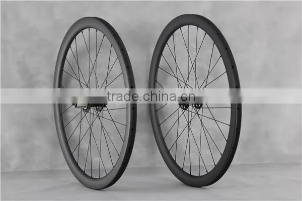Tubular Carbon Bike Wheels With M71 Hubs Carbon Bicycle Wheels W40T photo-2