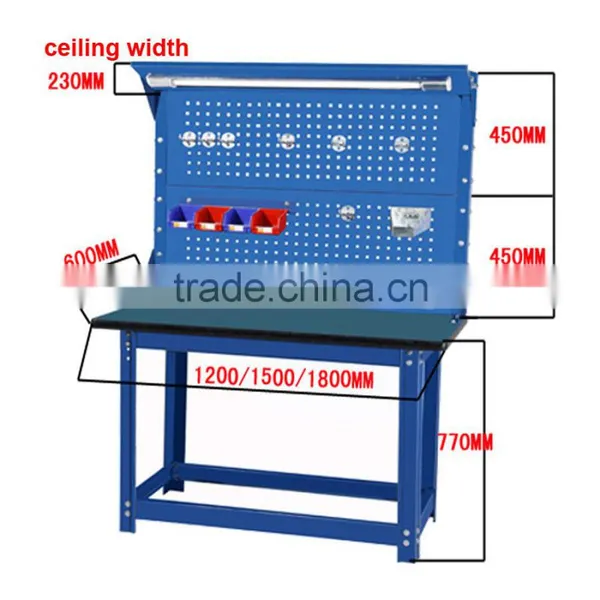 Steel Garage Tool Panel Work Bench Storage