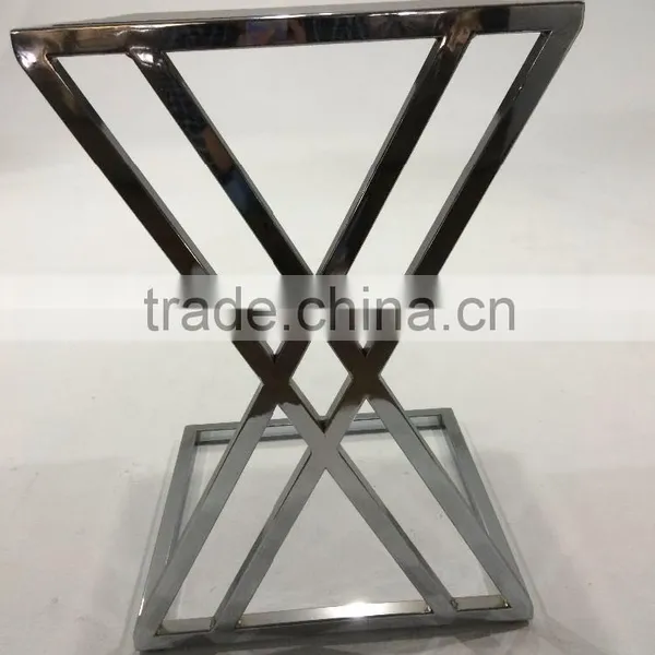 Modern Black Metal Glass Coffee Table photo-3