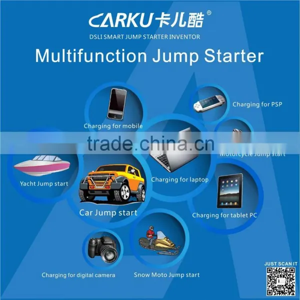 12V Mini Strong Power Engine Booster 12000mAh Car Jump Starter Power Bank photo-2