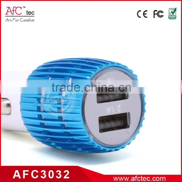 2016 Universal Hot Sale Made in China Dual Usb 1 A 2.1A Cheap Celll Phone Car Chargers photo-3