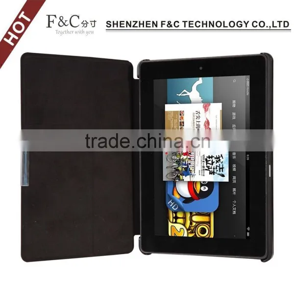 High Quality Fashional Leather Case for Amazon Kindle Fire hd 7.0 photo-3
