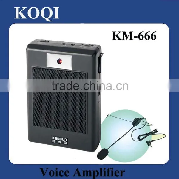 Waistband Headphone Speakers With Condenser Headset Microphone and LED Display