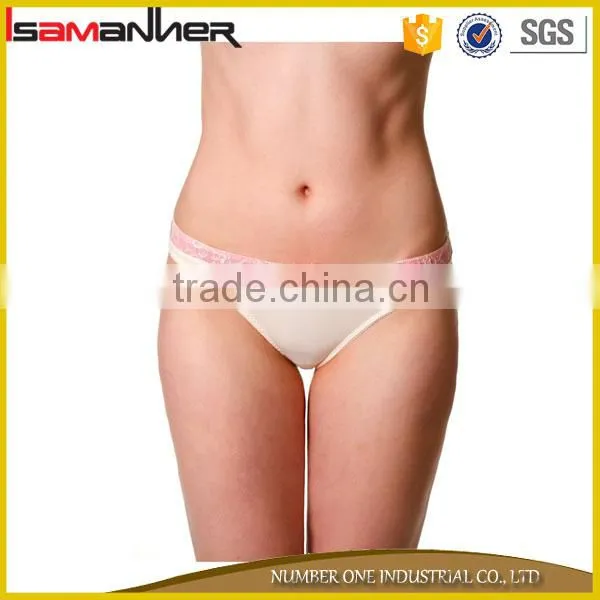 Pure Colors Low Waist Sexy Lace Lady T-back Underwear Sex G-string