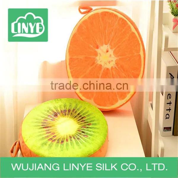 New Design Round Seat Chair Fruit Pattern Printed Cushion photo-3
