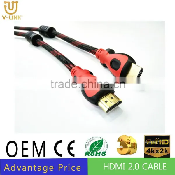 High Speed HDMI Cable 2.0 With Filter for 3D photo-3