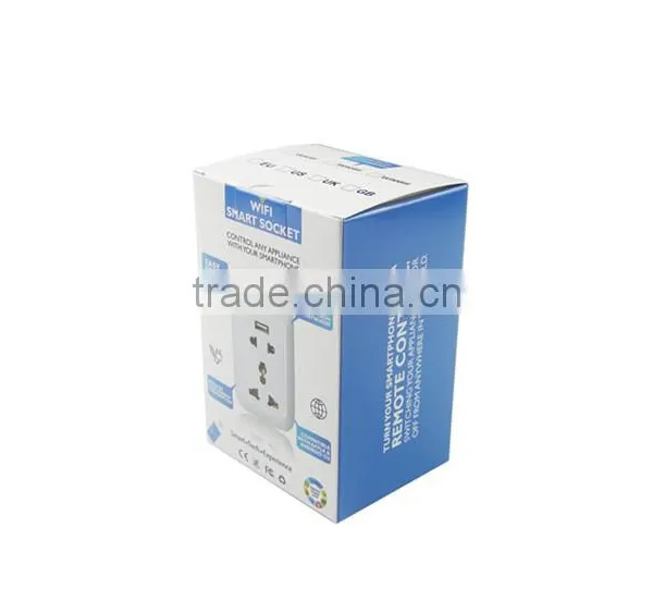New Product Electrical Plug Home Smart Wifi 15A Universal Plug photo-6