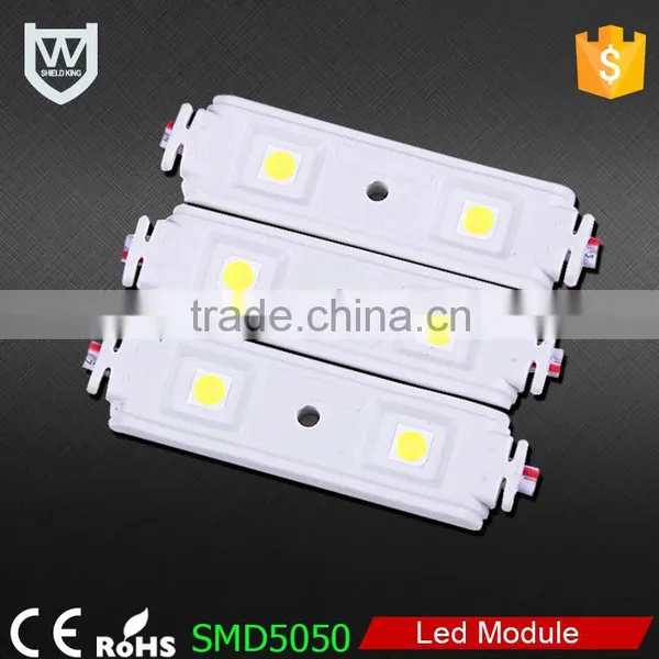 Hot Sales Smd5050 Led Module 0.48w IP67 CE&RoHs 3years Warranty Led Module 5050 2led for Channel Letters Advertising Signboard
