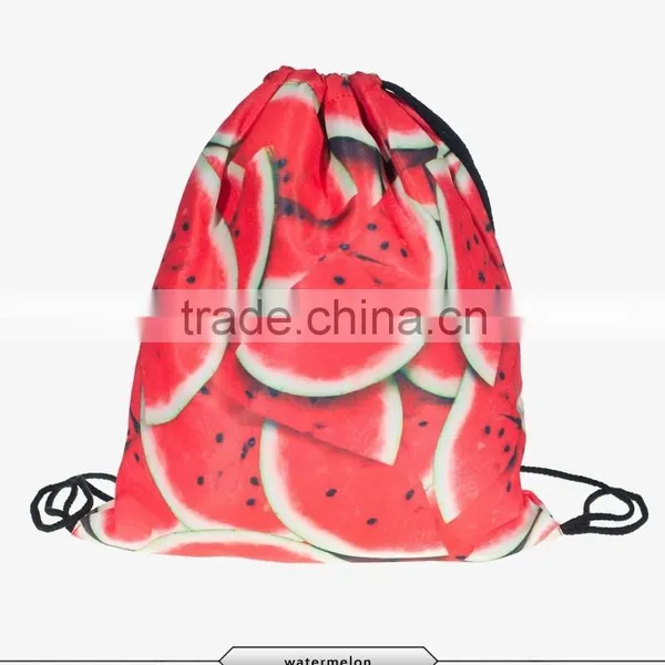 Custom Printing 300D Cheap Fashion Draw String Bag photo-3