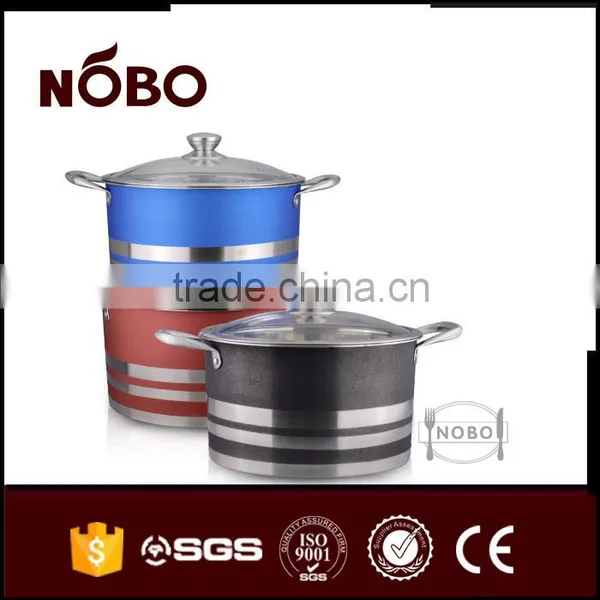 Steel Handle Cookware Sets for Cooking Food photo-5