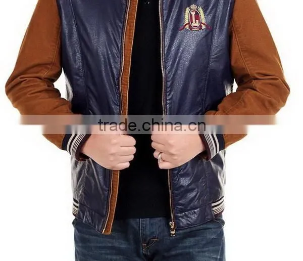 Best Quality Hotsell Men Jacket Leather photo-4