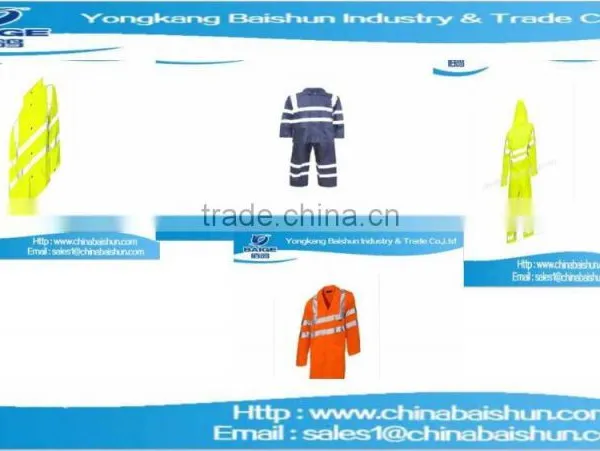 hi Quality Reflective Vest Jacket With Long Sleeve Made in Chinabaishun photo-6