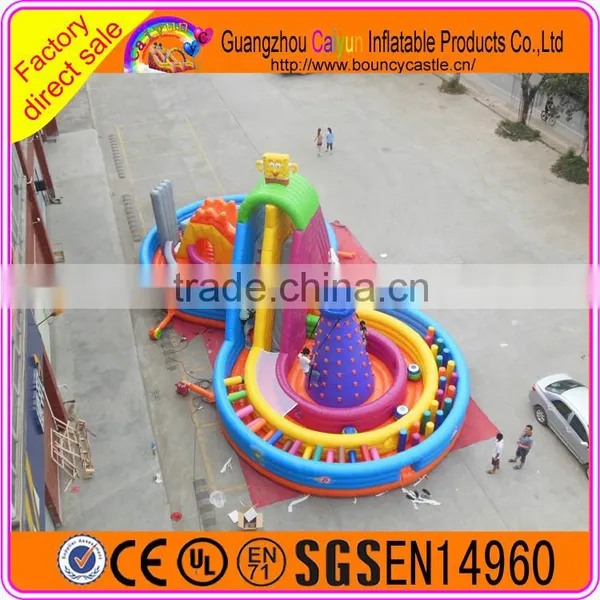 Funny Game Inflatable Assualt Obstacle Course Outdoor Sports photo-2
