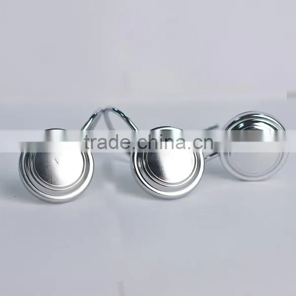 Shower Curtain Hooks/shower Curtain Track Hooks ,metal Rounded Shape Curtain Hanging Hooks photo-3