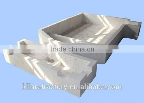 Glass Kiln Fused Cast Zirconia Corundum Refractory Brick photo-6