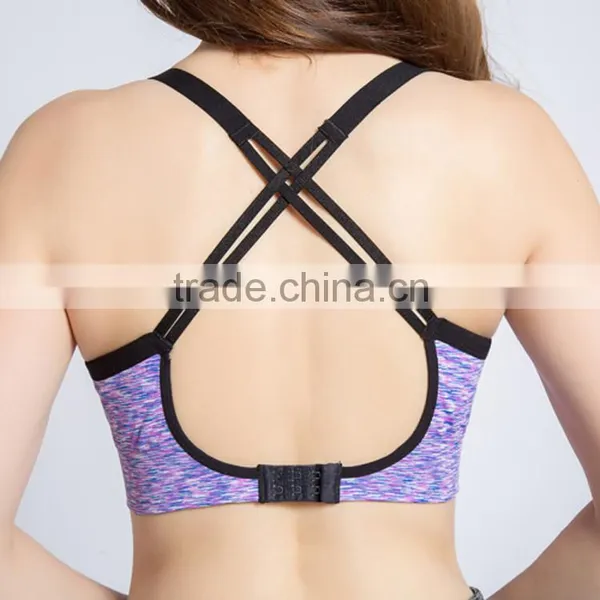 Elegant Crossed Bras and High-waisted Yoga Leggings Women Sportswear photo-5