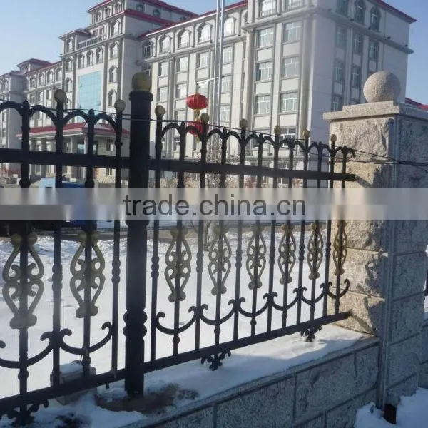 2014 Top-selling Garden Security Wrought Iron Fence photo-5