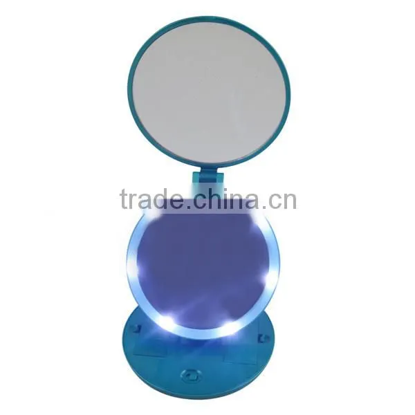 Travel Mirror With Led Lights & Magnifying Compact Mirror With Led Light photo-5