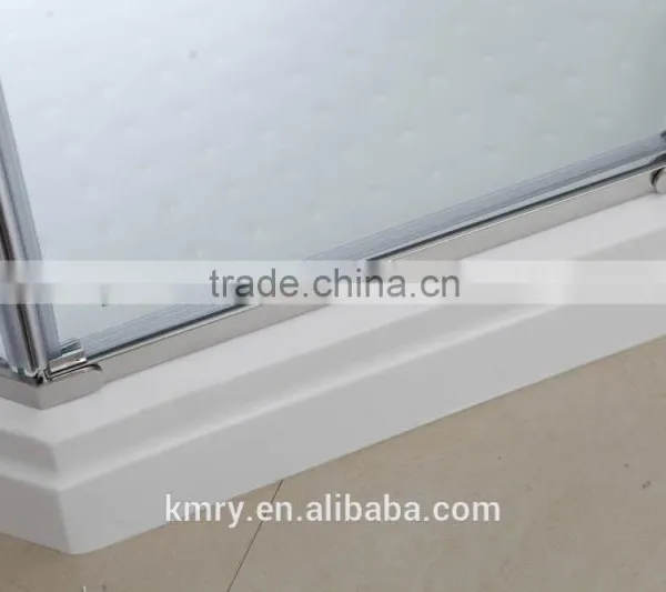 Stainless Steel Glass Hinge Pivoted Shower Room (KK3129) photo-3