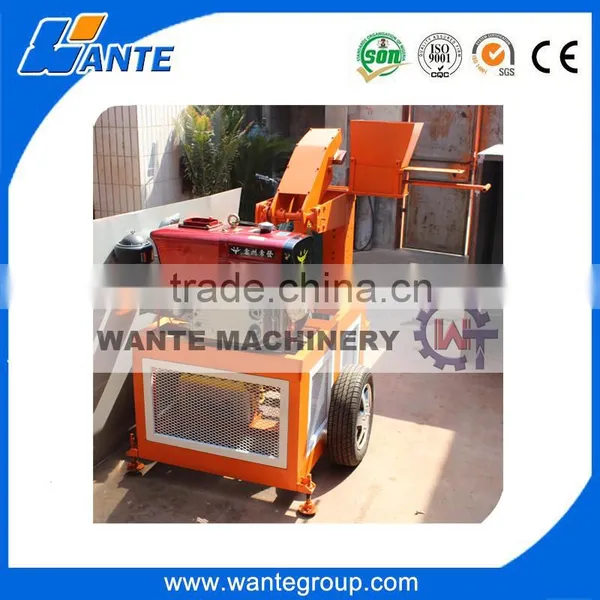 WANTE MACHINERY WT1-20 Manual Interlocking Earth Brick Moulding Machine photo-3