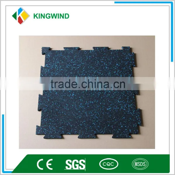 Indoor Gym Center Rubber Floor Tiles photo-4