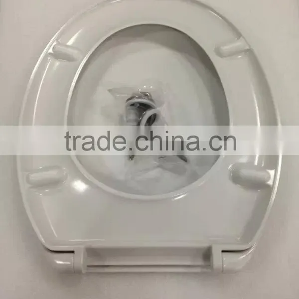 Economic EU Standard Duroplast Toilet Seat Cover for Your Bathroom With Different Options of Hinges photo-2