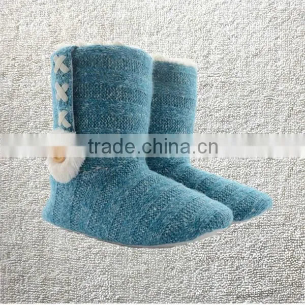 NEW LADIES FURRY LINED SLIPPERS WINTER COMFY ANKLE BOOTS photo-5
