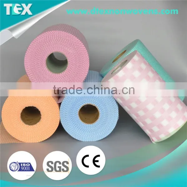 D-TEX NONWOVENS 50gsm Spun-lace Viscose Polyester Household Wipes photo-6