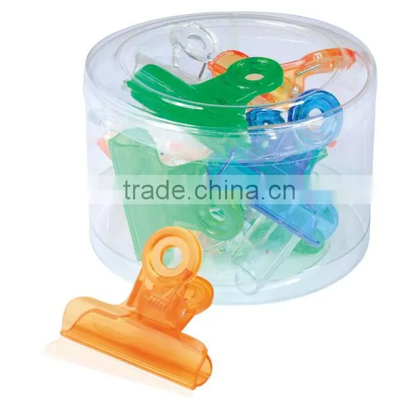 Hot Selling Stationery Plastic Binder Clips for Promotion photo-3