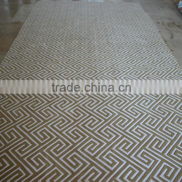 Anti-dust Warm-toned Wool Carpet Retro Wool Carpet of Hand Tufted 100% Acrylic Carpet photo-5