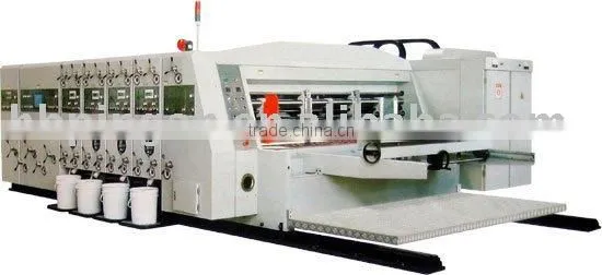 Packaging Machine ZYK High Speed Flexo Printer Slotter Rotary Die Cutter & Sta Cker