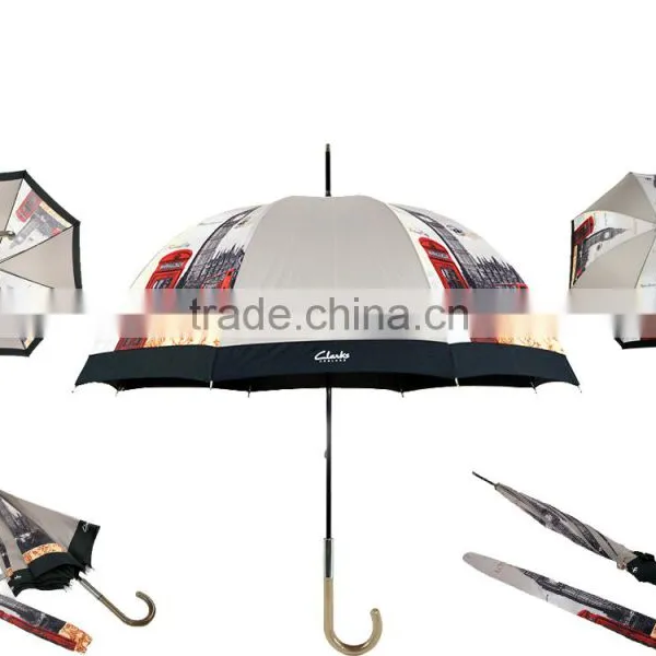 Shenzhen Umbrella Factory Sell Painting Straight Umbrella/High Quality Advertising Umbrella photo-6