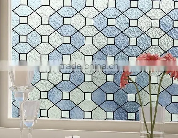 Free Shipping New Design Self Adhesive Vinyl Window Film Classic Decorative Pattern Wall Decor / Glass Sticker photo-3