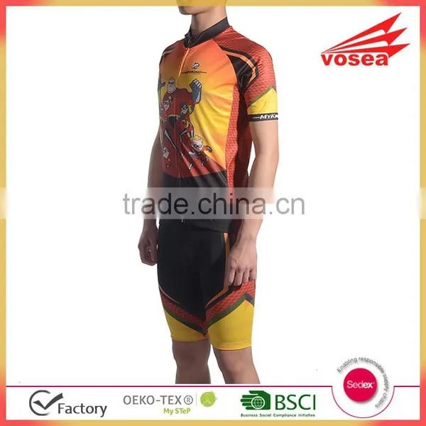 Breathable Cycling Jersey Bib Shorts Manufacture photo-2