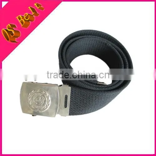Military Thick Canvas Custom Wide Police Duty Belts For Men