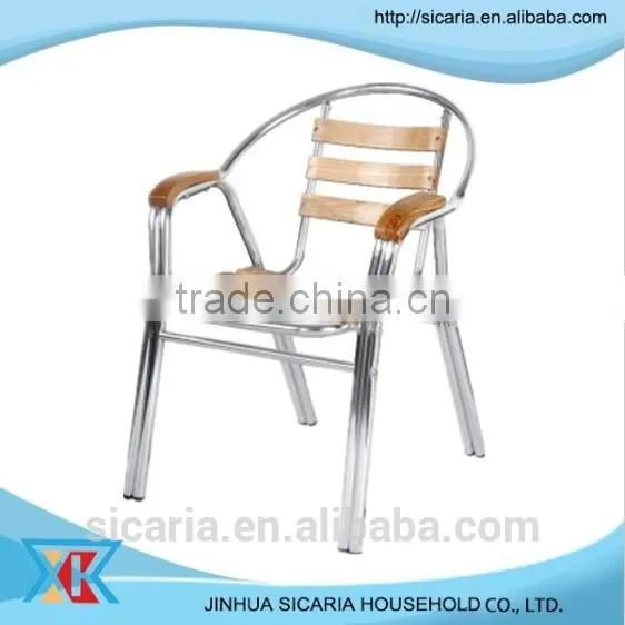 Solid Wood Chair With Aluminum Handrail